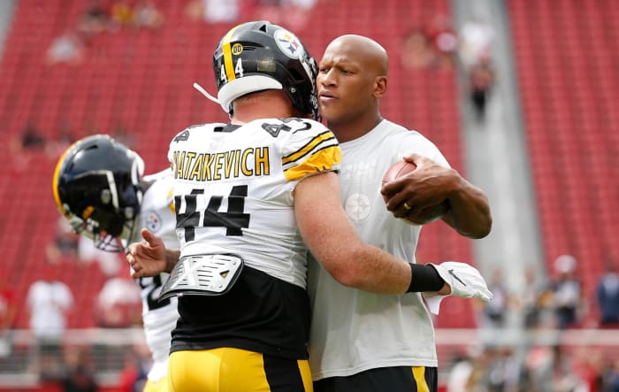 Ryan Shazier after the injury, in 2019